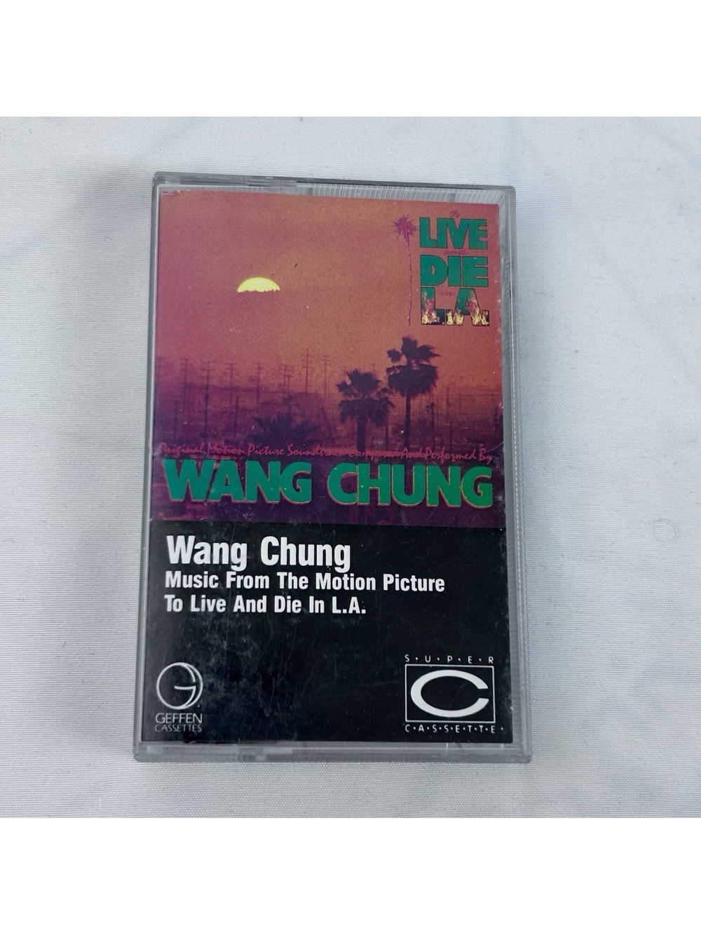 Wang Chung Music From the Motion Picture to Live and Die in LA - Cassette Tape